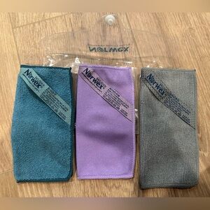 Brand new Norwex microfiber variety pack (includes mini enviro, window and body)